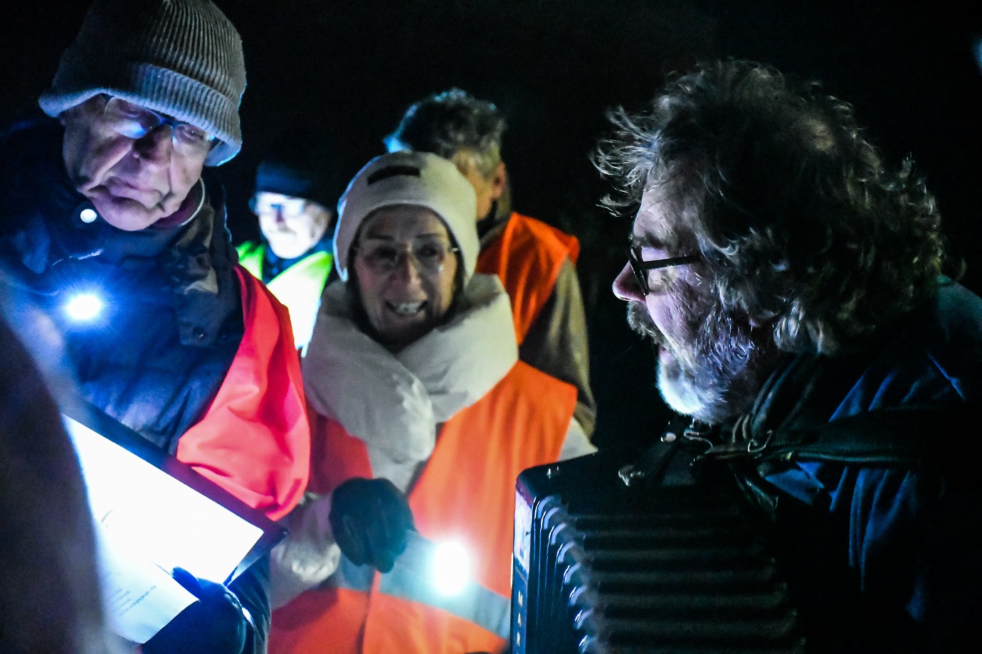 muzikale vertelwandeling met yves bondue in dranouter