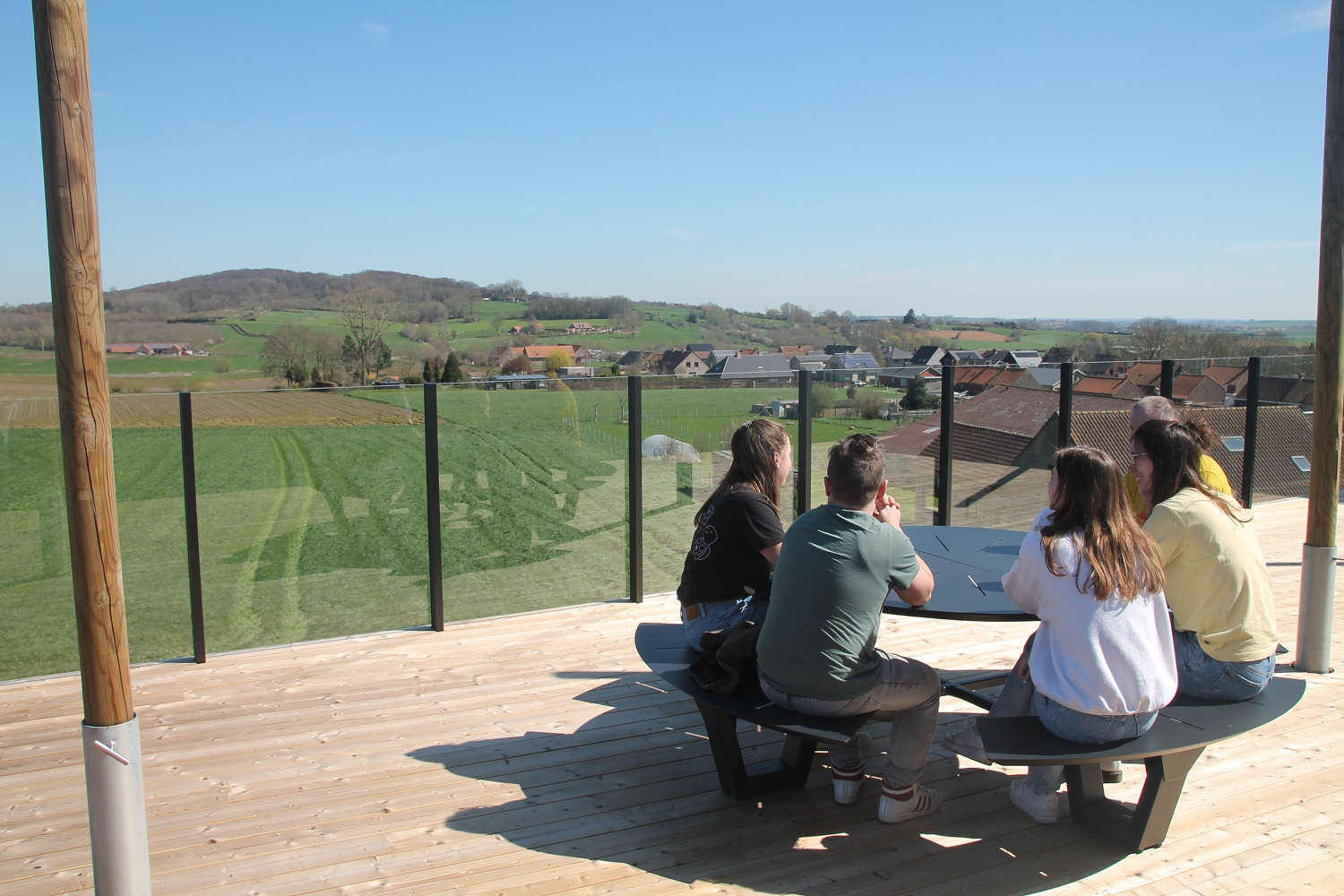 Dakterras dranouter klankpanorama